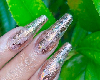 Rose Gold Holo Foil